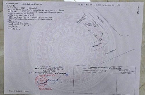 BÁN NỀN GÓC 2 MẶT TIỀN DIỆN TÍCH RỘNG ĐẸP 120,8M2 - GIÁ RẺ HIẾM CÓ, MẶT TIỀN ĐƯỜNG A7 & C4 KDC PHÚ AN